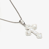 Grace Bloom™ Cross Necklace – Golden Grace