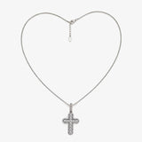 Celestial Halo Cross - Silver