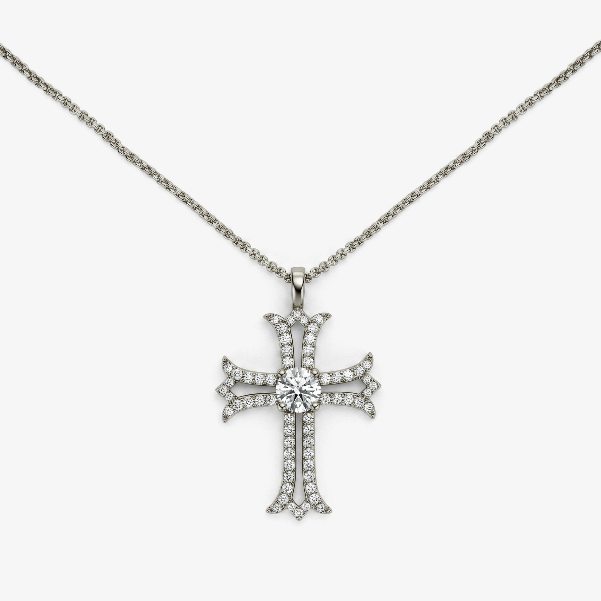Solstice Cross - Silver