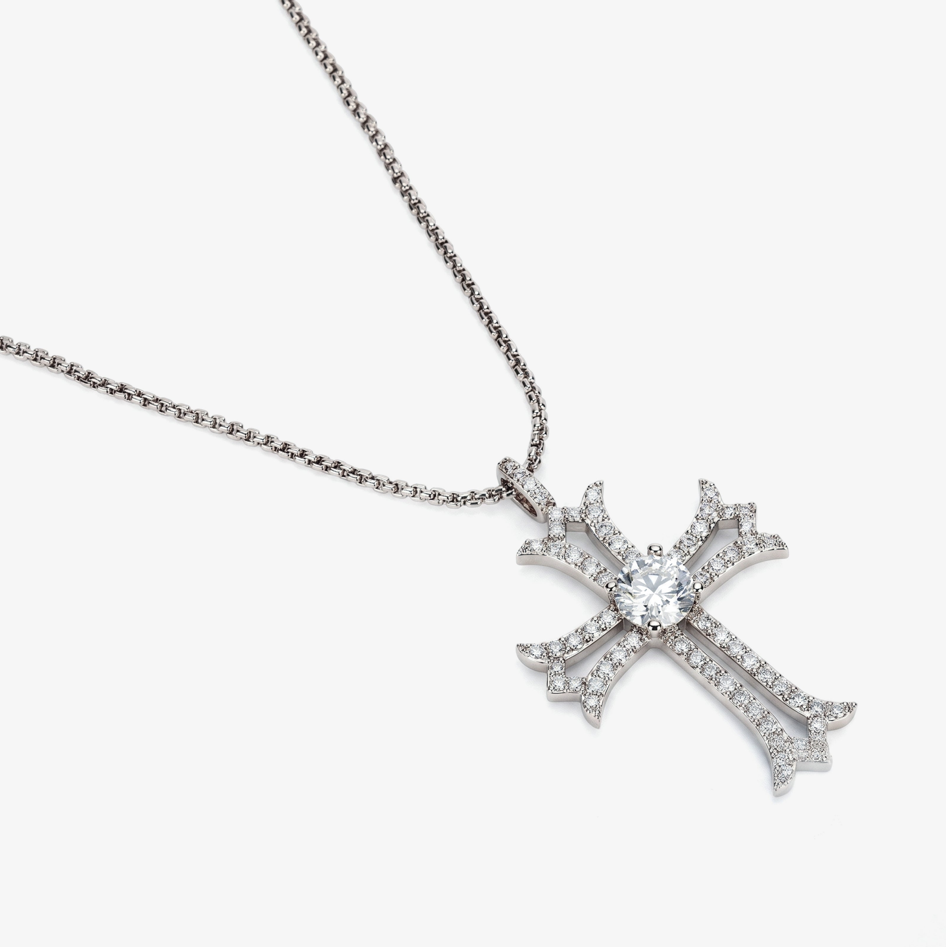 Solstice Cross - Silver