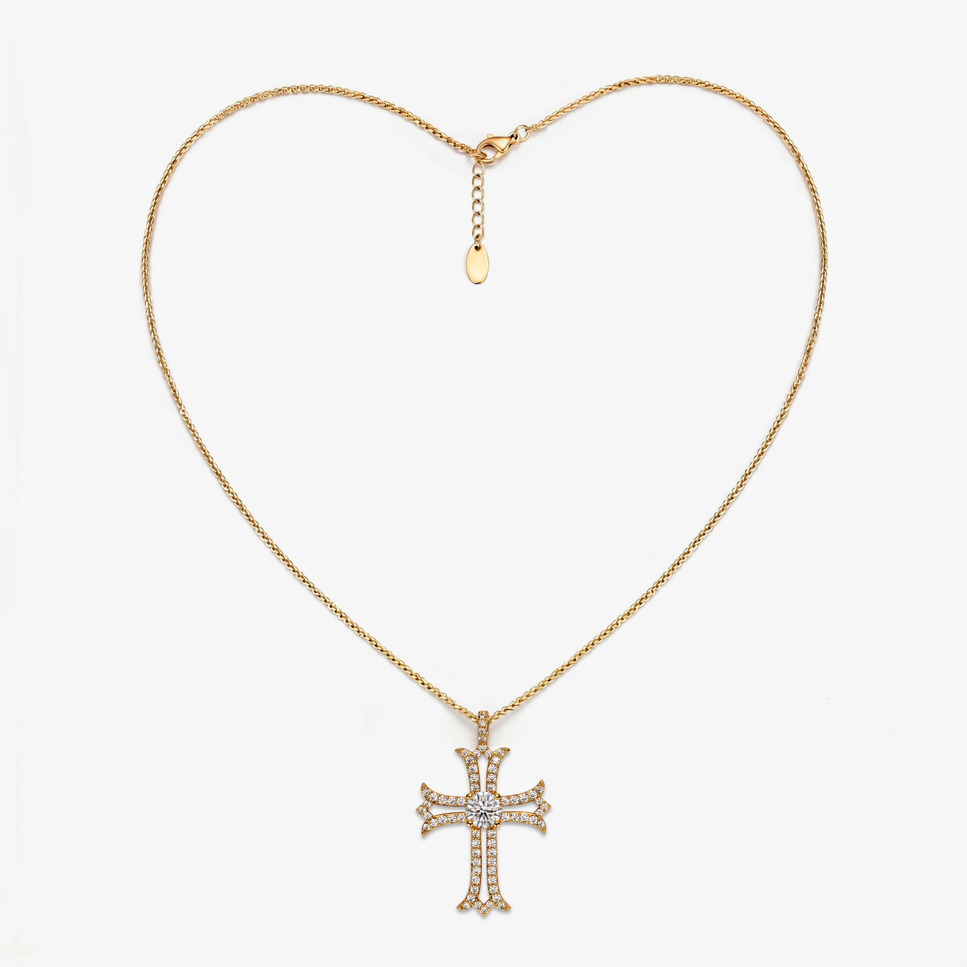 Solstice Cross - Gold