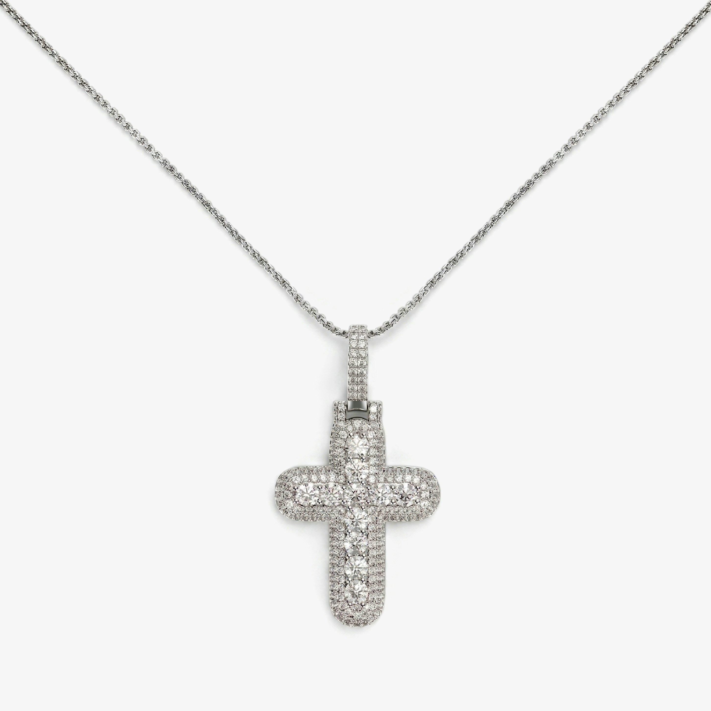 Regal Halo Cross - Silver