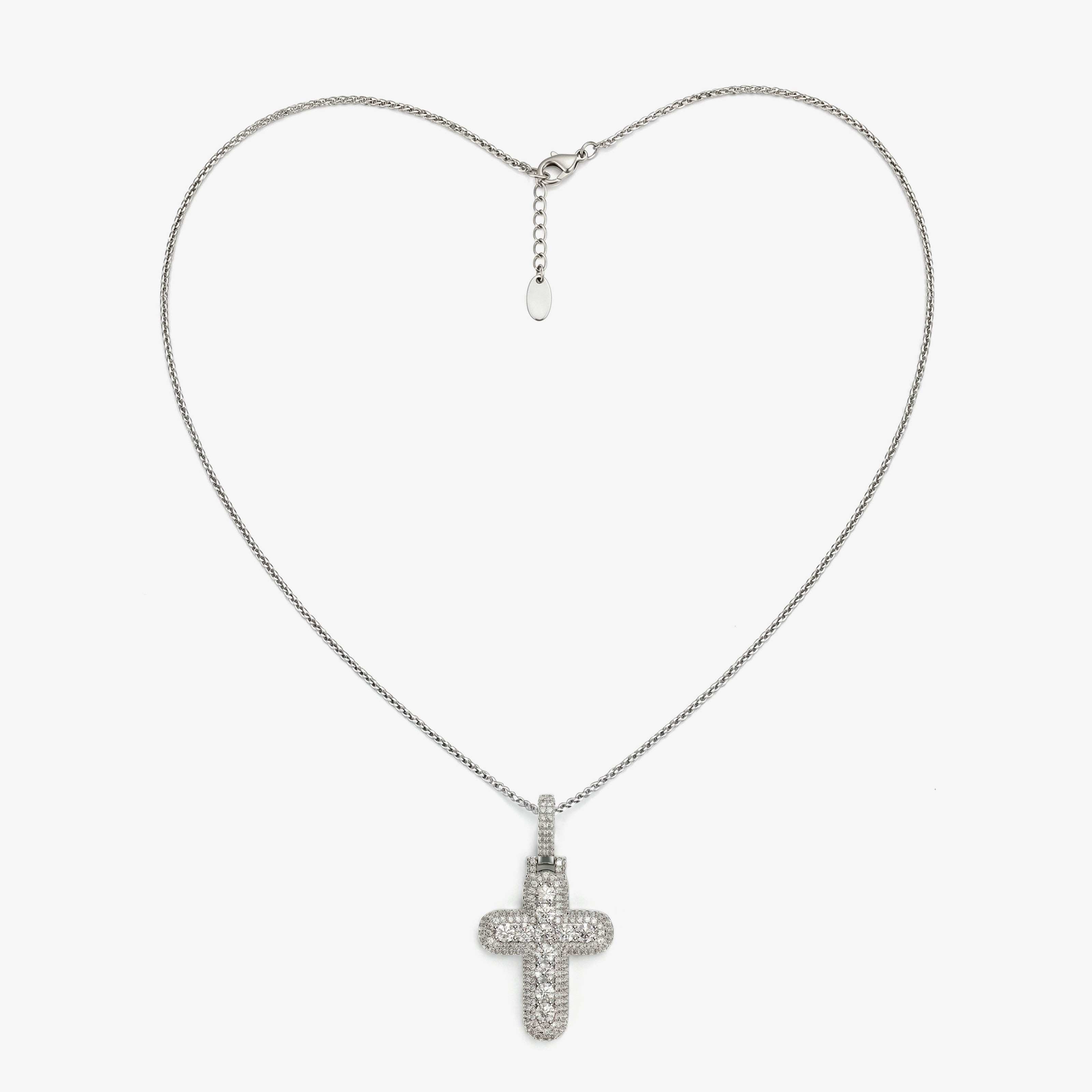 Regal Halo Cross - Silver