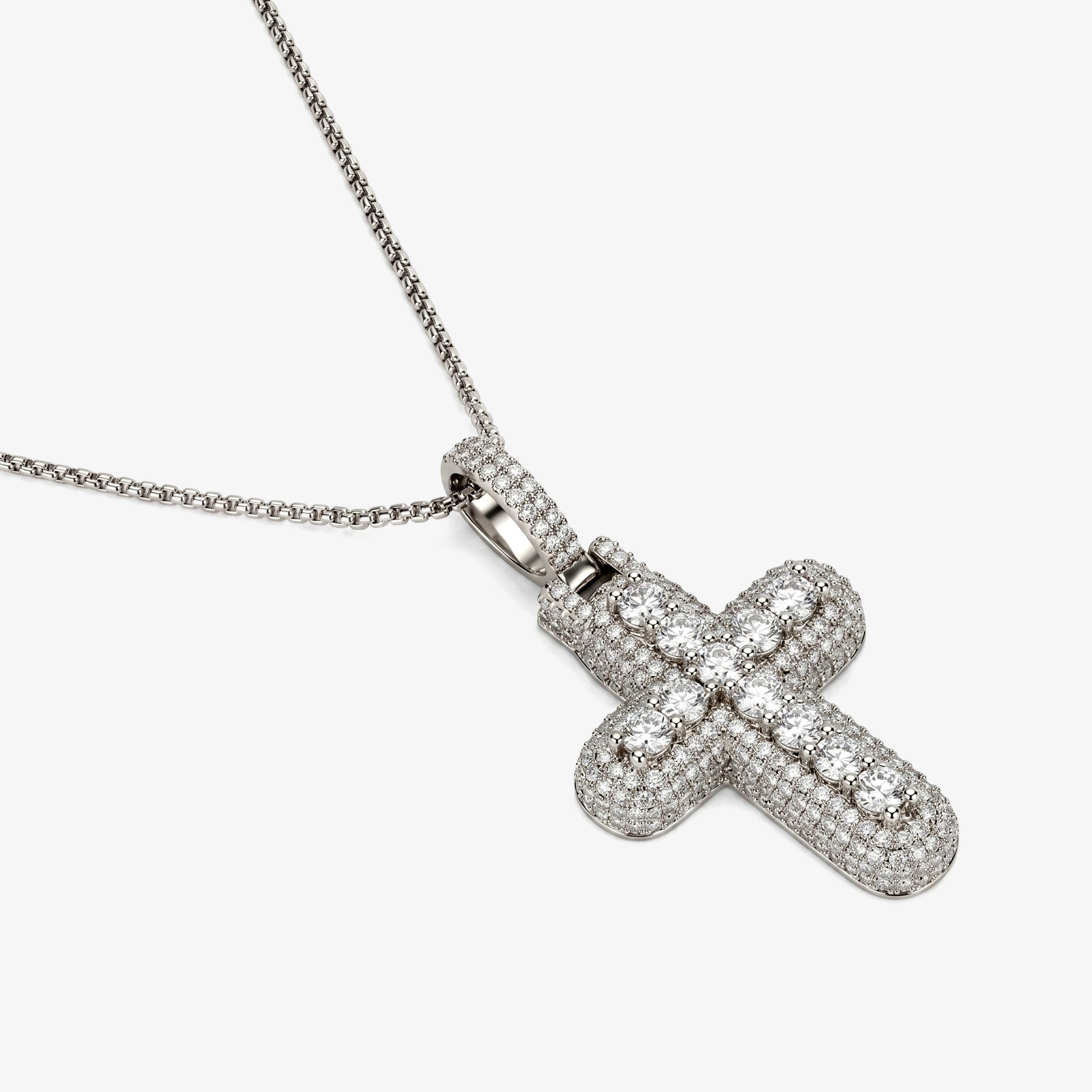 Regal Halo Cross - Silver