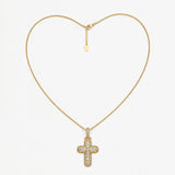 Regal Halo Cross - Gold