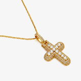 Regal Halo Cross - Gold
